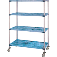 &eacute;l&eacute;ment de rayonnage , 4 Tablettes, 36" la x 68" h x 18" p Trail Hammer and Bolt