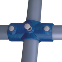 Single Socket Tee Structural Tube Clamp, 0.84" Trail Hammer and Bolt