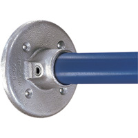 Extra Heavy Tubular Structure Wall Flange, 1.33" Trail Hammer and Bolt