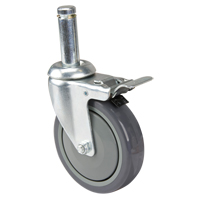 Roulette pour &eacute;tag&egrave;re en treillis chromat&eacute; Trail Hammer and Bolt