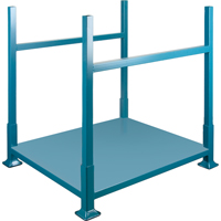 Supports empilables, 48" la x 42" p, Capacit&eacute; de 4000 lb Trail Hammer and Bolt