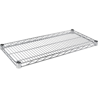 Tablette en treillis pour &eacute;tag&egrave;re robuste en treillis chromat&eacute;, 30" la x 14" p, Capacit&eacute; de 800 lb Trail Hammer and Bolt