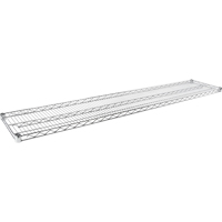 Tablette en treillis pour &eacute;tag&egrave;re robuste en treillis chromat&eacute;, 30" la x 18" p, Capacit&eacute; de 800 lb Trail Hammer and Bolt
