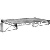 Ensemble d'&eacute;tag&egrave;re murale en treillis, Simple Support, 200 lb Capacit&eacute;, 14" p Trail Hammer and Bolt