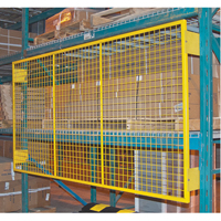 Grilles de protection arri&egrave;re pour palettier, 96" la x 48" h, Ferrures de 6" Trail Hammer and Bolt