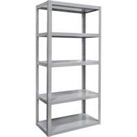 Heavy-Duty Shelving, Steel, Bolted, 3000 lbs. Capacity, 36" W x 72" H x 24" D Trail Hammer and Bolt