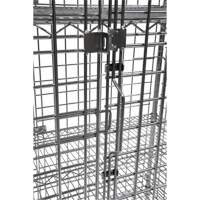 Chariot de s&eacute;curit&eacute;, Chrom&eacute;, 48" x 69" x 24", Capacit&eacute; 500 lb Trail Hammer and Bolt