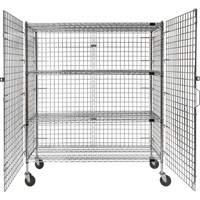 Chariot de s&eacute;curit&eacute;, Chrom&eacute;, 60" x 69" x 24", Capacit&eacute; 500 lb Trail Hammer and Bolt