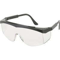 SS1 Series Safety Glasses, Clear Lens, Anti-Scratch, ANSI Z87+/Meets/Exceeds CSA Z94.3 Trail Hammer and Bolt