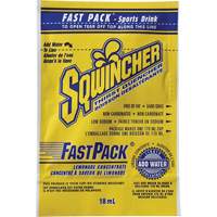 Sqwincher&reg; Rehydration Drink Fast Pack&reg;, Single Serve, Lemonade Trail Hammer and Bolt