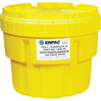 Poly-Overpack&reg; 20 Salvage Drum, 20 US gal., Stationary Trail Hammer and Bolt