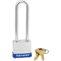 Cadenas, Argent, Cl&eacute;s identiques, Acier lamin&eacute;, Largeur de 1-1/8" Trail Hammer and Bolt
