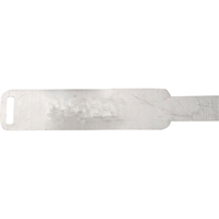 &eacute;tiquettes vierges, 1" la x 10" h Trail Hammer and Bolt