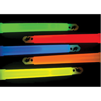 6" Cyalume&reg; Lightsticks, Red, 30 mins. Duration Trail Hammer and Bolt