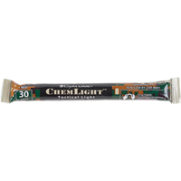 6" Cyalume&reg; Lightsticks, Red, 30 mins. Duration Trail Hammer and Bolt