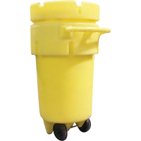 Wheeled Overpack&reg; 50 Salvage Drums, 50 US gal., Mobile Trail Hammer and Bolt