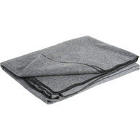Flame-Resistant Wool Blanket, Wool, 84"L x 66"W Trail Hammer and Bolt