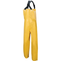 Neo-Slick Chemical & Acid Resistant Rain Pants, 3X-Large, Neoprene, Yellow Trail Hammer and Bolt