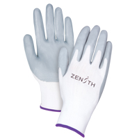Lightweight Breathable Coated Gloves, 6/X-Small, Foam Nitrile Coating, 13 Gauge, Polyester Shell Trail Hammer and Bolt