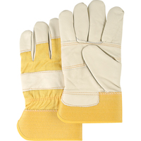 Gants en cuir de mobilier, Grand, Paume en Cuir fleur de vache, Doublure en Coton Trail Hammer and Bolt
