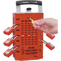 Boîtes de verrouillage Latch Tight, Rouge Trail Hammer and Bolt