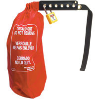 Sac de cadenassage &eacute;lectrique pour prise surdimensionn&eacute;e & contr&ocirc;le de palan, Type Prise Trail Hammer and Bolt