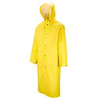 Tornado Long Coat, PVC, 5X-Large, Yellow Trail Hammer and Bolt