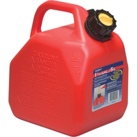 Jerry Cans, 1.25 US gal./5 L, Red, CSA Compliant/ULC Trail Hammer and Bolt