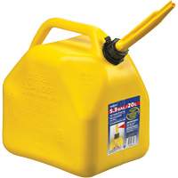 Jerry Cans, 5.3 US gal./20.06 L, Yellow, CSA Compliant/ULC Trail Hammer and Bolt