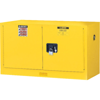 Sure-Grip&reg; EX Wall Mount Flammable Safety Cabinet, 17 gal., 2 Door, 43" W x 24" H x 18" D Trail Hammer and Bolt