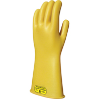Gants isolants en caoutchouc naturel jaune, ASTM classe 2, Taille 8, 16" lo Trail Hammer and Bolt