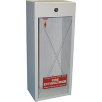 Armoires pour extincteurs mont&eacute;es sur surface, 8,5" la x 20,5" h x 6" p Trail Hammer and Bolt