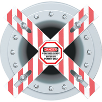 Barri&egrave;re Danger Man-Way Cross Trail Hammer and Bolt