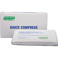 Gauze Compress, Pad, 36" L x 36" W, Sterile, Medical Device Class 1 Trail Hammer and Bolt