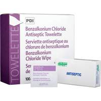 Benzalkonium Chloride Wipes, Towelette, Antiseptic Trail Hammer and Bolt