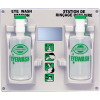 Eyewash Station and Bottle Trail Hammer and Bolt