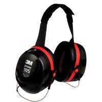 Peltor Optime 105 Series Earmuffs, Neckband, 29 NRR dB Trail Hammer and Bolt