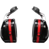 Peltor Optime 105 Series Earmuffs, Cap Mount, 27 NRR dB Trail Hammer and Bolt