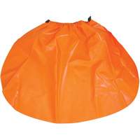 &eacute;cran anti-pluie pour casque de s&eacute;curit&eacute;, Taille unique, Orange, Nylon/PVC Trail Hammer and Bolt