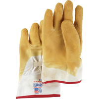 Gants enduits Nitty Gritty, 10/Grand, R&ecirc;vetement Latex de caoutchouc, Enveloppe en Coton Trail Hammer and Bolt
