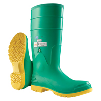 Bottes aux genoux Hazmax 16", PVC, Embout Acier, Pointure 14, Semelle R&eacute;sistant aux perforations Trail Hammer and Bolt