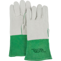 Premium TIG Welding Gloves, Grain Cowhide, Size Medium Trail Hammer and Bolt