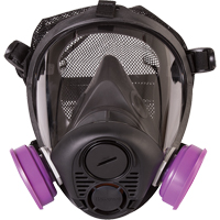 North&reg; RU6500 Series Full Facepiece Respirator, Silicone, Small Trail Hammer and Bolt