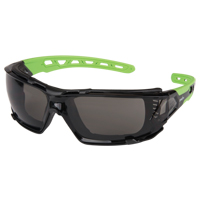 Lunettes de s&eacute;curit&eacute; s&eacute;rie Z2500 avec joint en mousse, Lentille Grise/fum&eacute;e, Anti-&eacute;gratignures, ANSI Z87+/R&eacute;pond ou surpasse la norme CSA Z94.3 Trail Hammer and Bolt