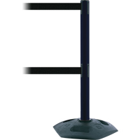 Poteau receveur robuste &agrave; ligne double, Hauteur de 38", Rouge Trail Hammer and Bolt