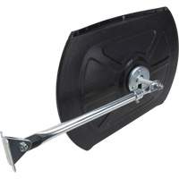 Miroir convexe rectangulaire/rond avec bras t&eacute;lescopique, 12" h x 18" la, Int&eacute;rieur/Ext&eacute;rieur Trail Hammer and Bolt