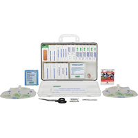 Specialty First Aid Kit, Class 1 Medical Device, Plastic Box Trail Hammer and Bolt