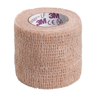Coban Latex-Free Wraps, Cut to Size L x 2" W, Class 1, Self-Adherent Trail Hammer and Bolt
