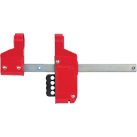 Grand dispositif de consignation de bride, Type Bride Trail Hammer and Bolt
