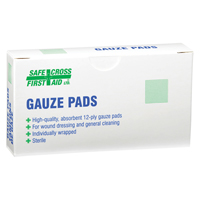 Gauze , Pad, 2" L x 2" W, Sterile, Medical Device Class 1 Trail Hammer and Bolt